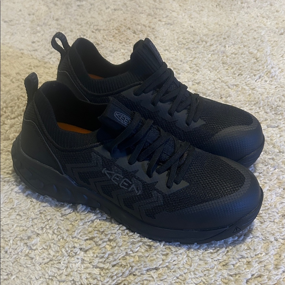 KEEN Women's Black Athletic Slip-On Sneakers